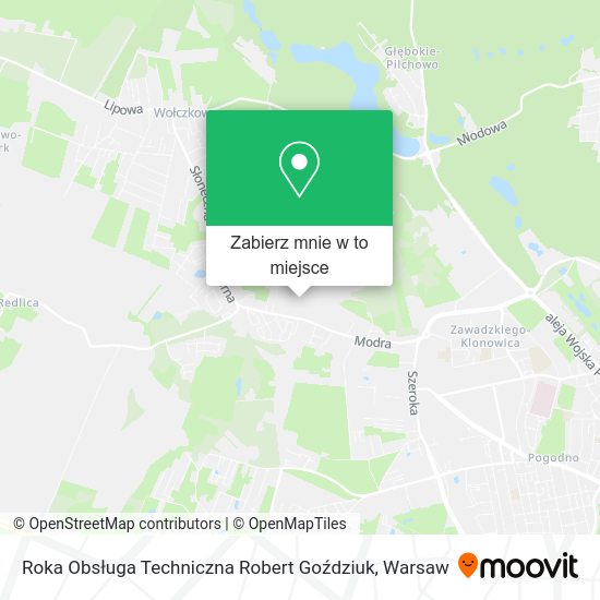 Mapa Roka Obsługa Techniczna Robert Goździuk