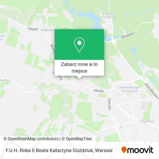 Mapa F.U.H. Roka II Beata Katarzyna Goździuk