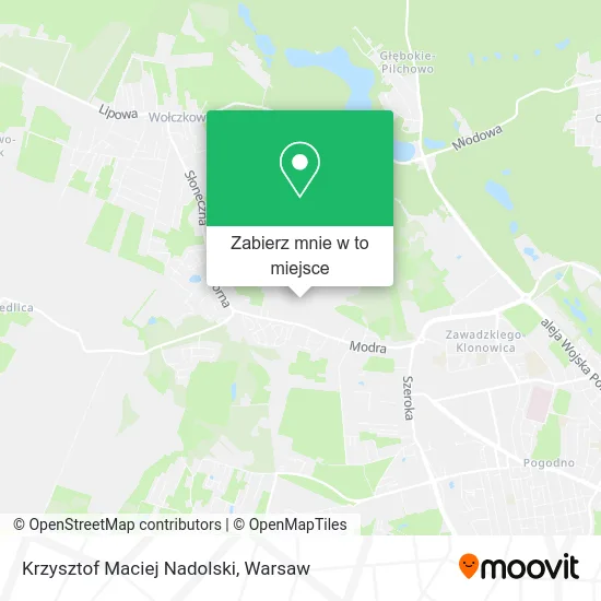 Mapa Krzysztof Maciej Nadolski