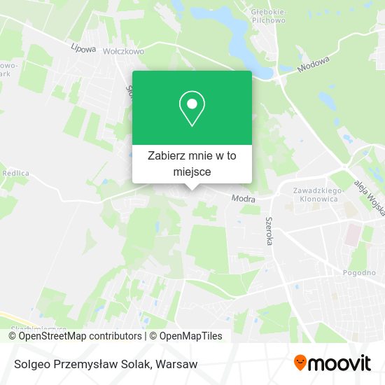 Mapa Solgeo Przemysław Solak