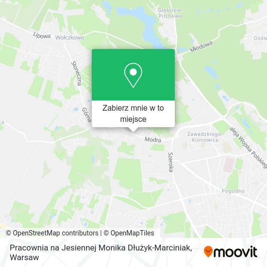 Mapa Pracownia na Jesiennej Monika Dłużyk-Marciniak