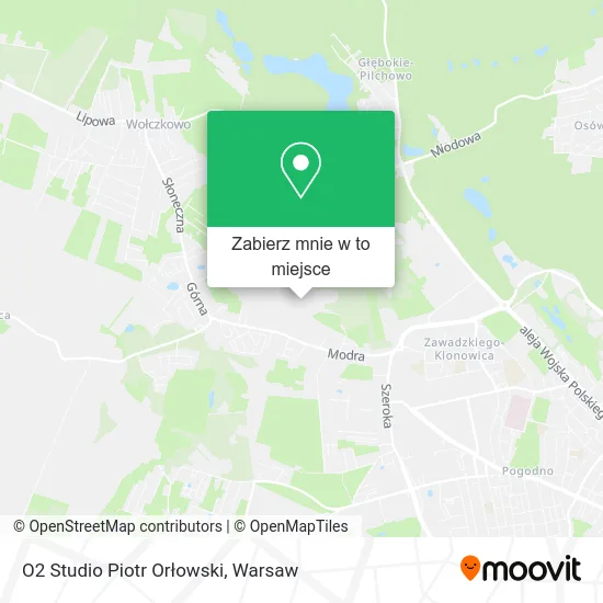 Mapa O2 Studio Piotr Orłowski