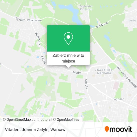 Mapa Vitadent Joanna Zatyln