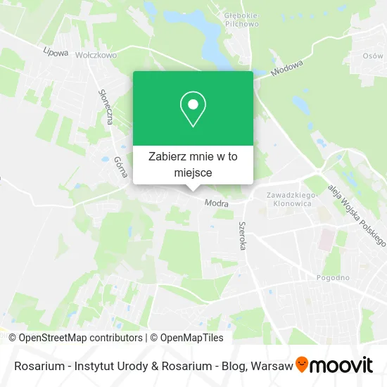 Mapa Rosarium - Instytut Urody & Rosarium - Blog