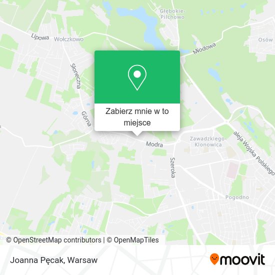 Mapa Joanna Pęcak