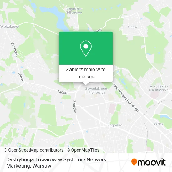 Mapa Dystrybucja Towarów w Systemie Network Marketing
