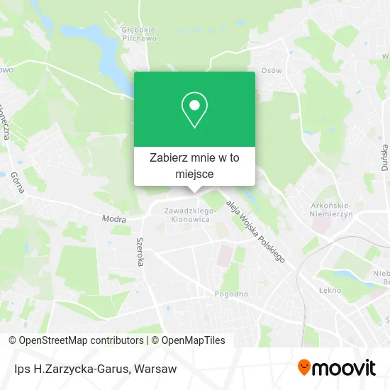 Mapa Ips H.Zarzycka-Garus
