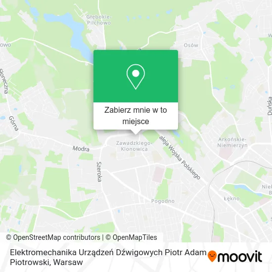 Mapa Elektromechanika Urządzeń Dźwigowych Piotr Adam Piotrowski