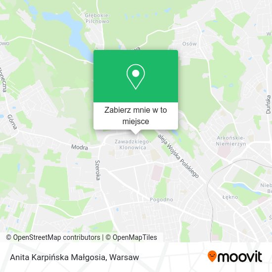 Mapa Anita Karpińska Małgosia