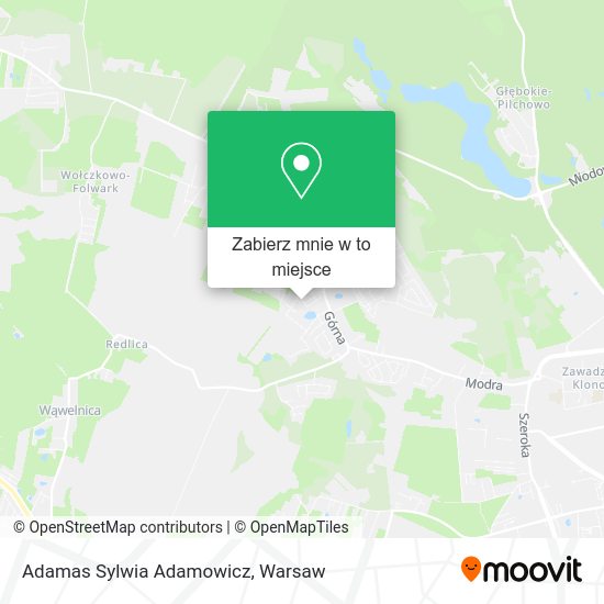 Mapa Adamas Sylwia Adamowicz