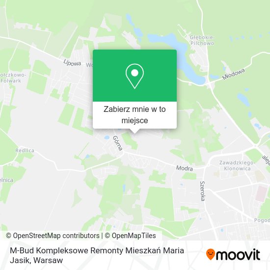 Mapa M-Bud Kompleksowe Remonty Mieszkań Maria Jasik