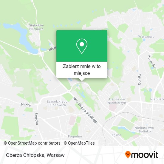 Mapa Oberża Chłopska