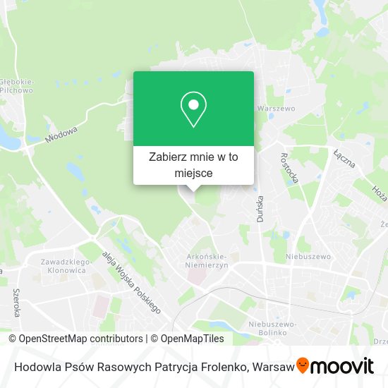 Mapa Hodowla Psów Rasowych Patrycja Frolenko