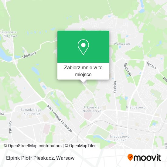 Mapa Elpink Piotr Pleskacz