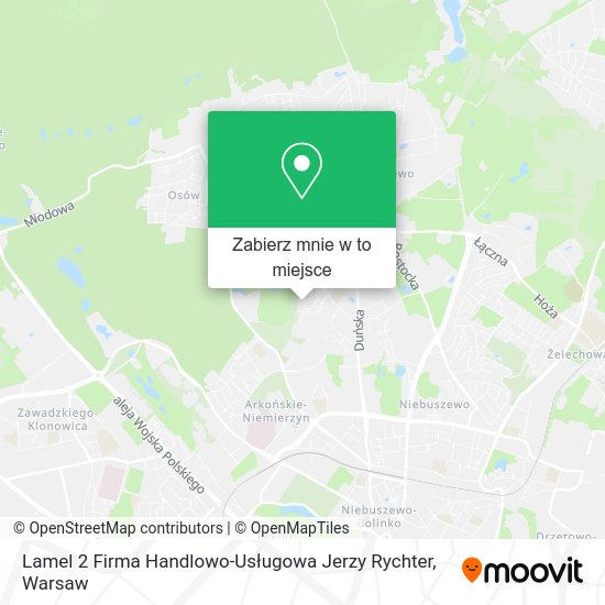 Mapa Lamel 2 Firma Handlowo-Usługowa Jerzy Rychter