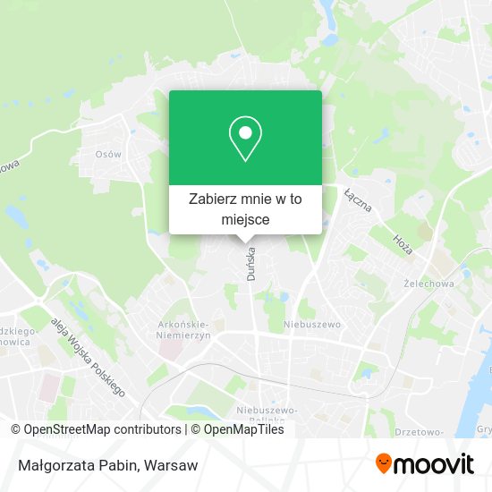 Mapa Małgorzata Pabin