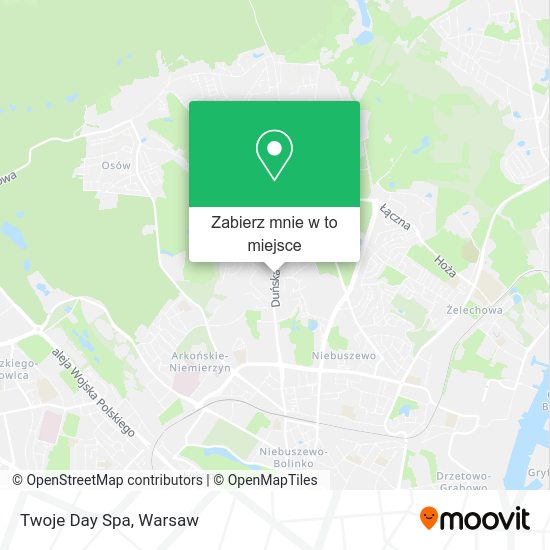 Mapa Twoje Day Spa