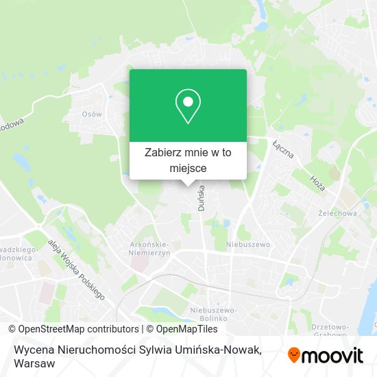 Mapa Wycena Nieruchomości Sylwia Umińska-Nowak