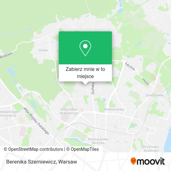 Mapa Berenika Szerniewicz