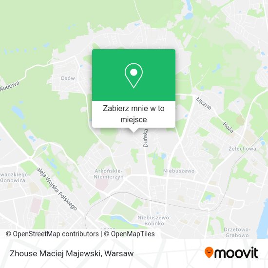 Mapa Zhouse Maciej Majewski