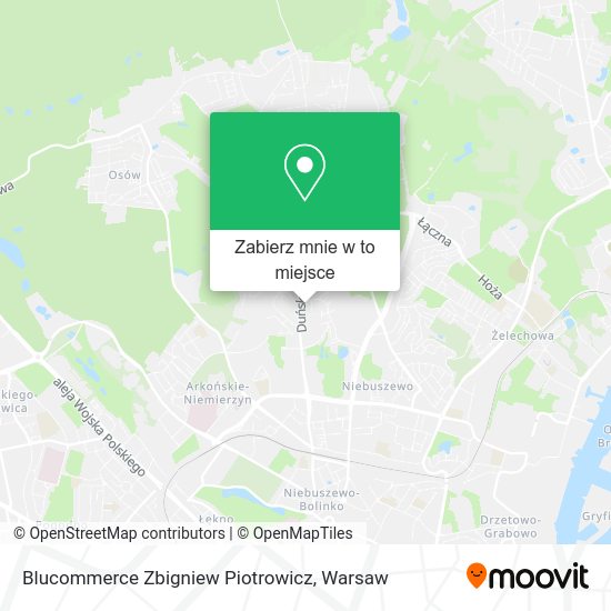 Mapa Blucommerce Zbigniew Piotrowicz