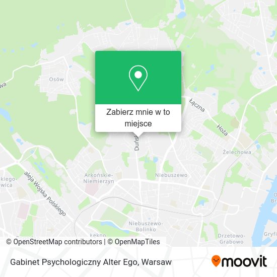 Mapa Gabinet Psychologiczny Alter Ego