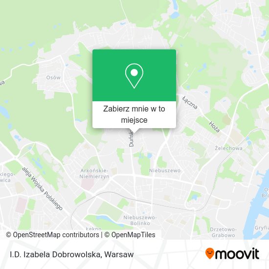 Mapa I.D. Izabela Dobrowolska