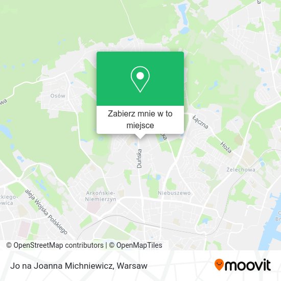 Mapa Jo na Joanna Michniewicz