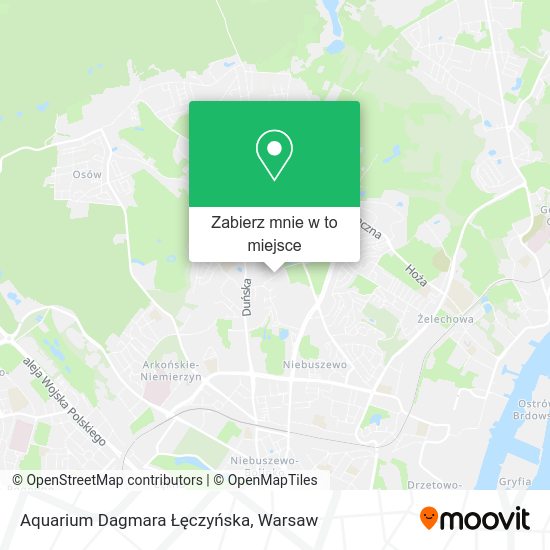 Mapa Aquarium Dagmara Łęczyńska