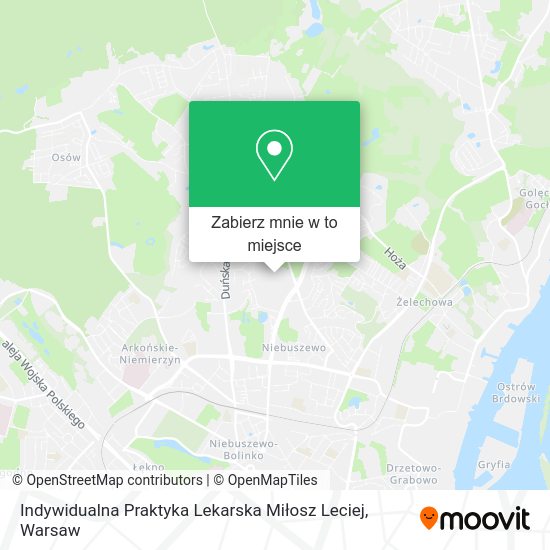 Mapa Indywidualna Praktyka Lekarska Miłosz Leciej