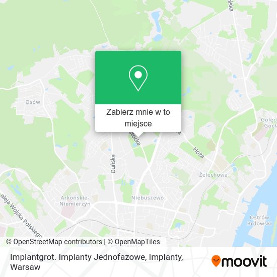 Mapa Implantgrot. Implanty Jednofazowe, Implanty