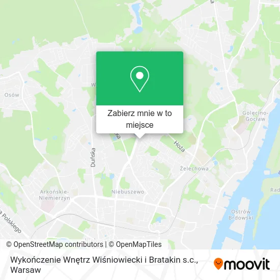 Mapa Wykończenie Wnętrz Wiśniowiecki i Bratakin s.c.