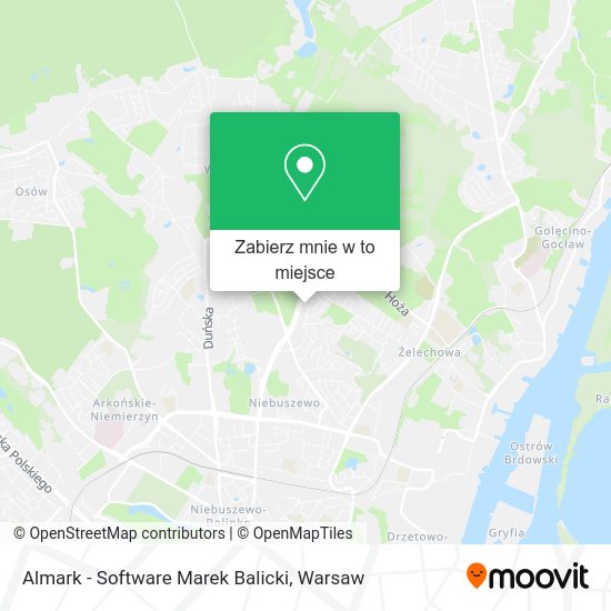 Mapa Almark - Software Marek Balicki