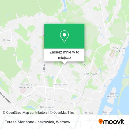 Mapa Teresa Marianna Jaskowiak