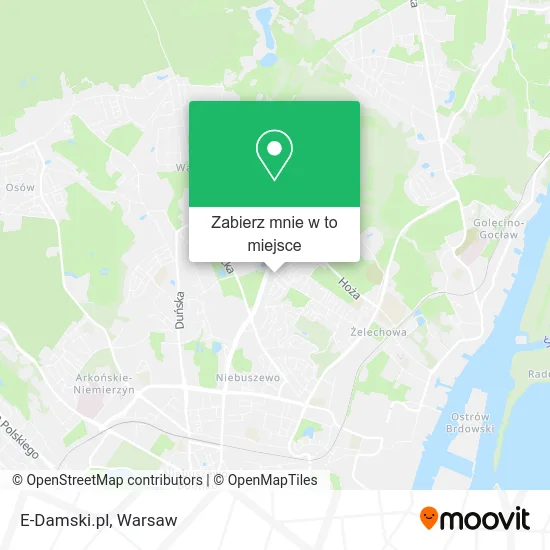 Mapa E-Damski.pl