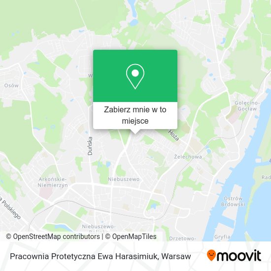 Mapa Pracownia Protetyczna Ewa Harasimiuk