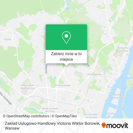 Mapa Zakład Usługowo-Handlowy Victoria Wiktor Borowik