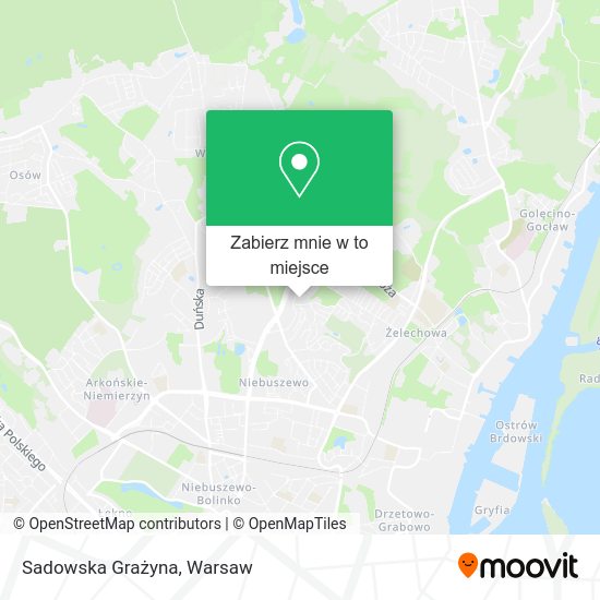 Mapa Sadowska Grażyna