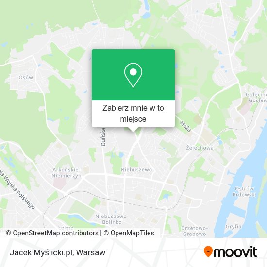 Mapa Jacek Myślicki.pl