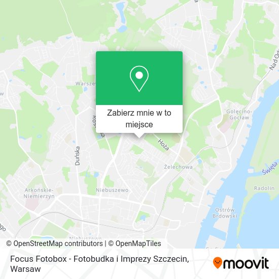 Mapa Focus Fotobox - Fotobudka i Imprezy Szczecin