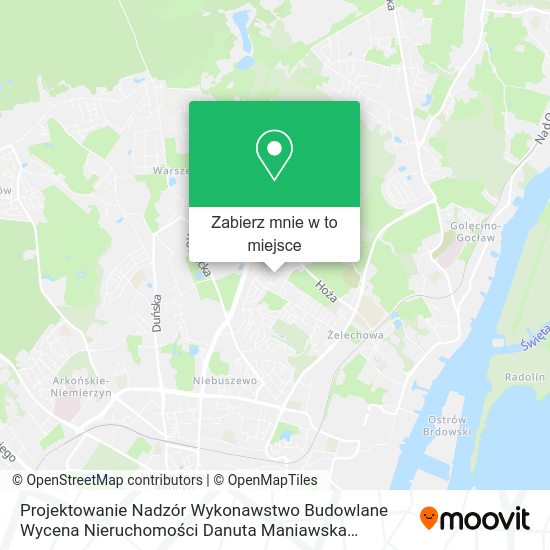 Mapa Projektowanie Nadzór Wykonawstwo Budowlane Wycena Nieruchomości Danuta Maniawska Lendzion