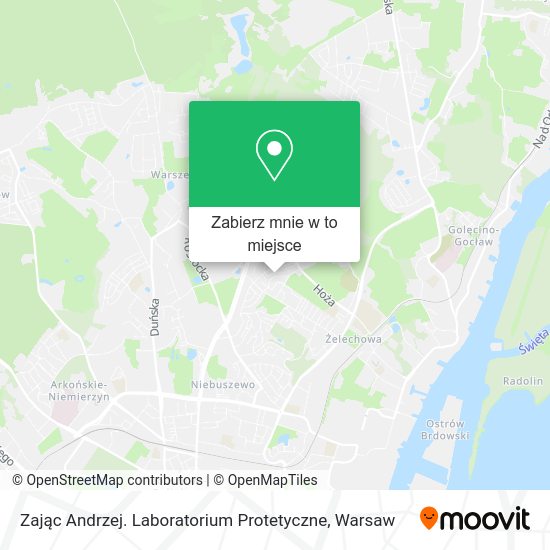 Mapa Zając Andrzej. Laboratorium Protetyczne