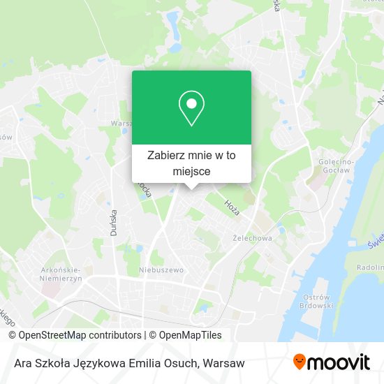 Mapa Ara Szkoła Językowa Emilia Osuch