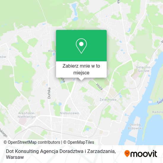 Mapa Dot Konsulting Agencja Doradztwa i Zarzadzania