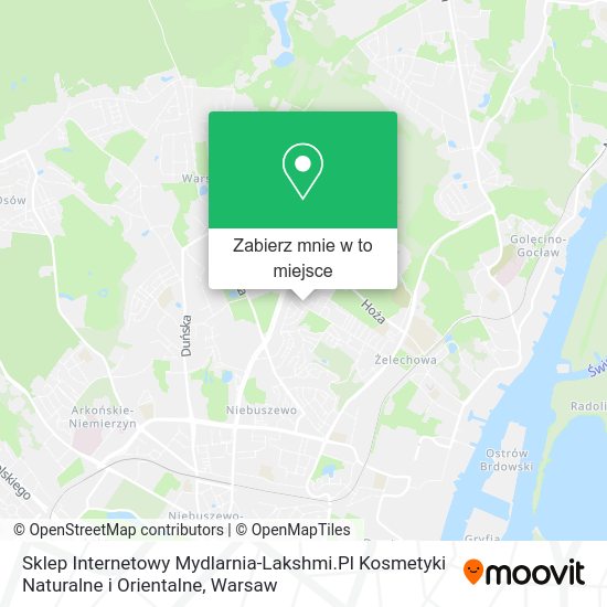 Mapa Sklep Internetowy Mydlarnia-Lakshmi.Pl Kosmetyki Naturalne i Orientalne