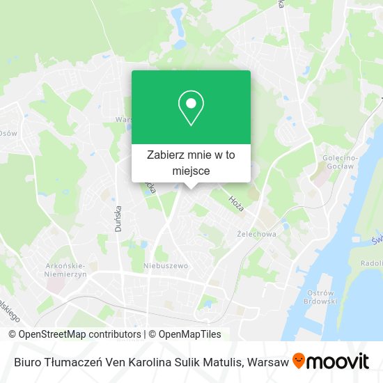 Mapa Biuro Tłumaczeń Ven Karolina Sulik Matulis