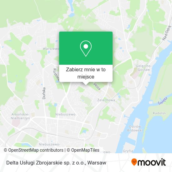 Mapa Delta Usługi Zbrojarskie sp. z o.o.