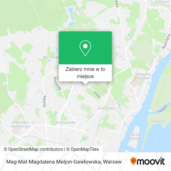 Mapa Mag-Mat Magdalena Meljon-Gawłowska