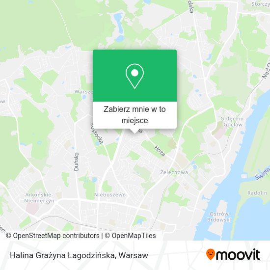 Mapa Halina Grażyna Łagodzińska