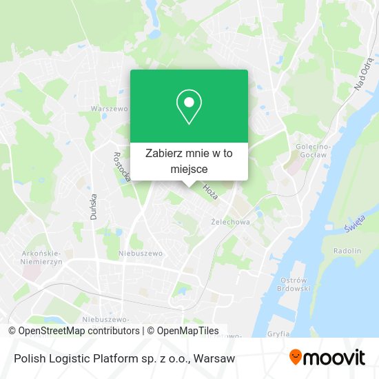 Mapa Polish Logistic Platform sp. z o.o.